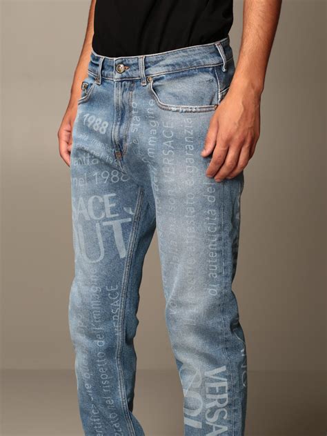 jeans versace bottom|versace jeans couture.